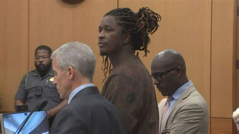 ysl sentencing|Young Thug released from Fulton County Jail after non  .